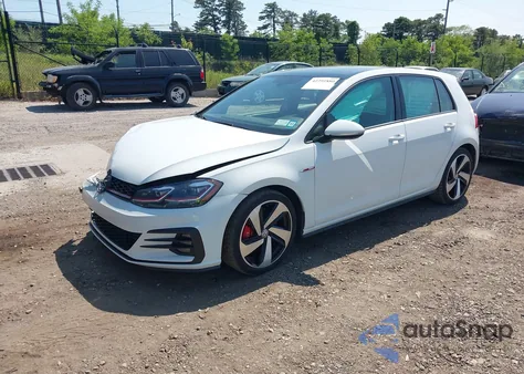 2018 Volkswagen Golf Gti 2.0T Autobahn/2.0T S/2.0T Se from USA, damaged, VIN 3VW547AU0JM270846
